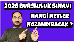 2026 Bursluluk Sınavını Kazandıracak Netler (KAÇ NET KAÇ PUAN?) #bursluluk #bursluluksınavı #iokbs