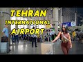 Iran tehran international airport today ika  airport walking tour walking