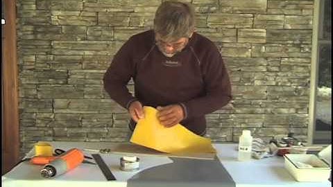 How to repair a rip or tear