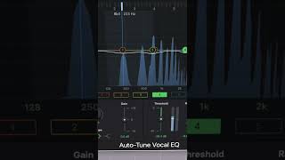 Super Smooth Vocal with @Auto-Tune  Vocal EQ. #soundengineer #mixingengineer #autotune screenshot 1