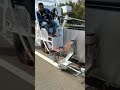 Road marking machine