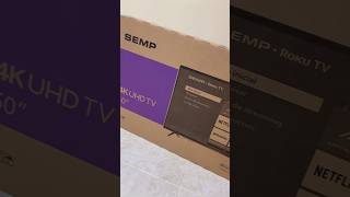 Compramos Uma Tv De 50 Polegadas Da Semp tvsmart tvnova conquista obrigadadeus