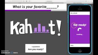 Screencast: Kahoot!