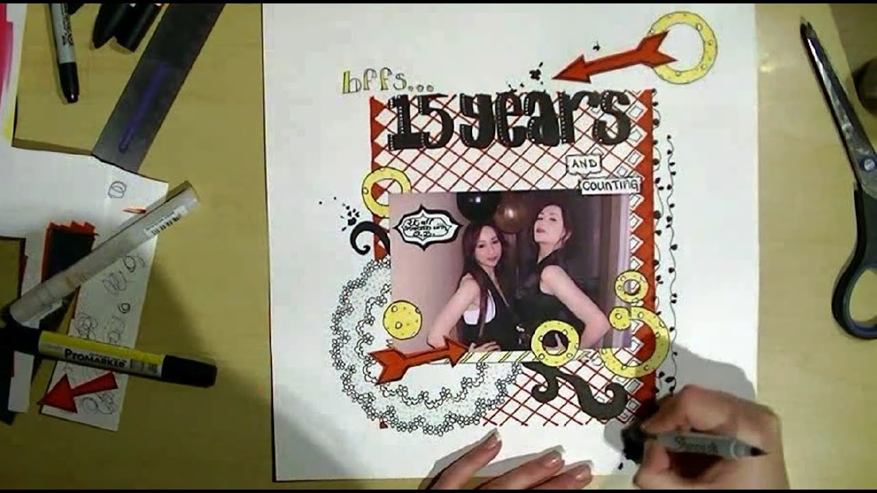 Doodle Scrapbooking YouTube