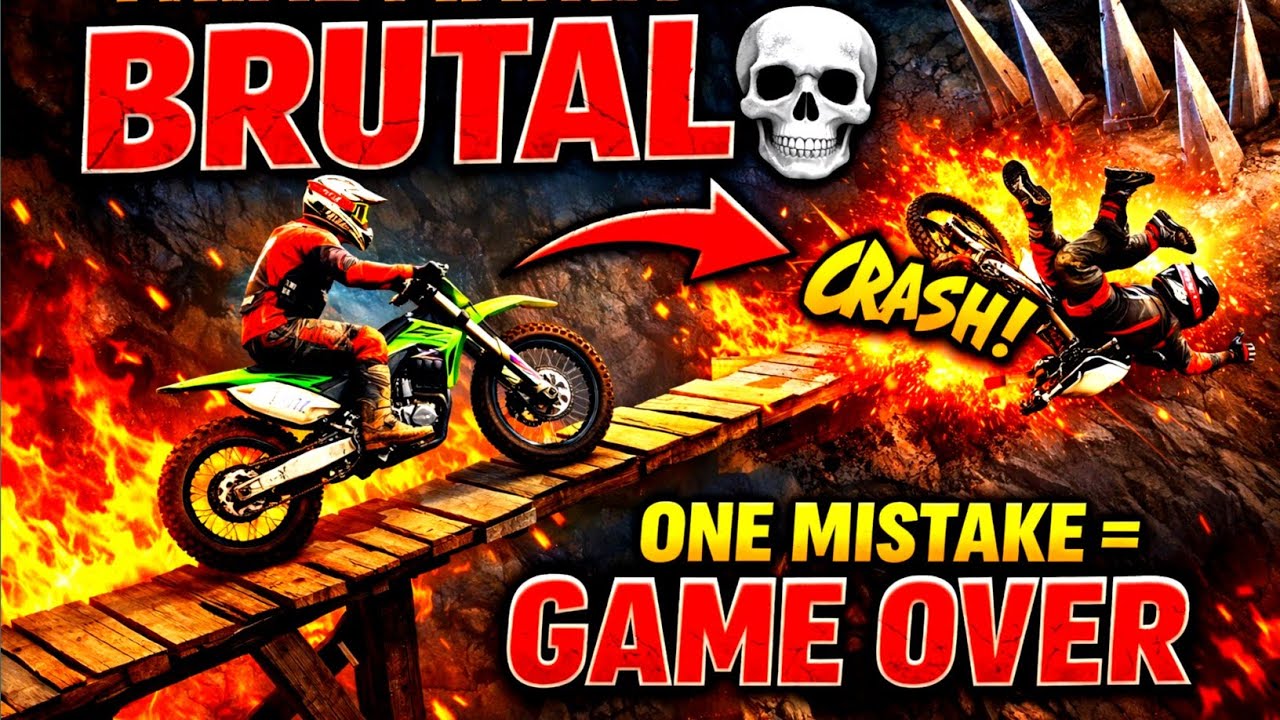 Most Difficult Bike Game Ever 😱 | Trial Mania Gameplay | 