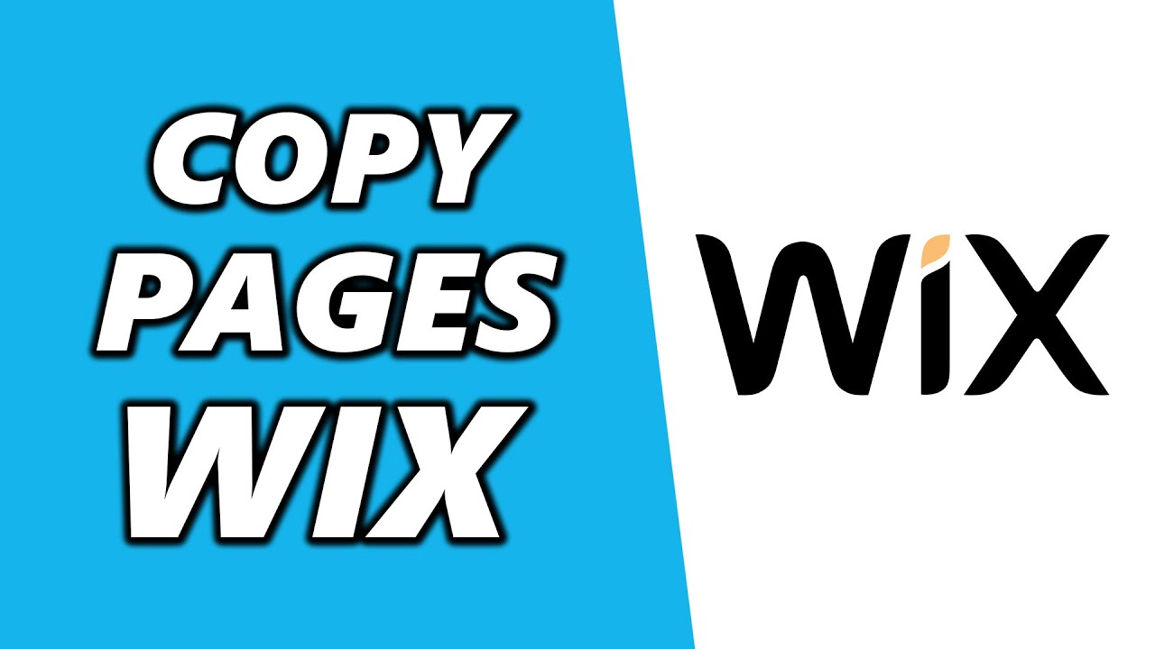 How to Copy a Page on Wix (Simple) - YouTube