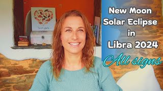NEW Moon Annular SOLAR ECLIPSE in LIBRA 2024 All Signs | SETTLE THE INJUSTICE &  RELATIONSHIP FOCUS
