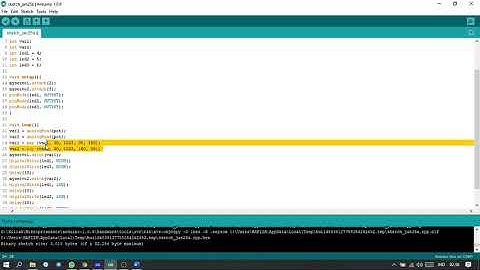 Menggerakkan Servo Motor dengan Potensiometer