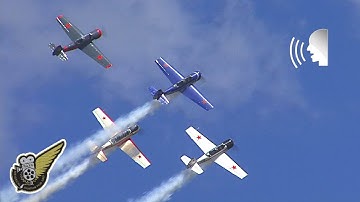 Yakovlev Yak-52 Massed Aerobatics