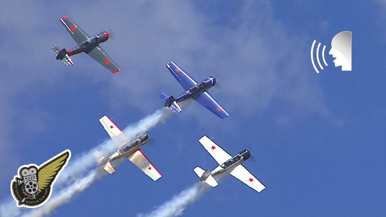 Yakovlev Yak-52 Massed Aerobatics