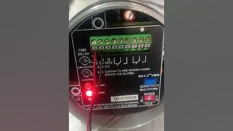 sapcon level switch calibration