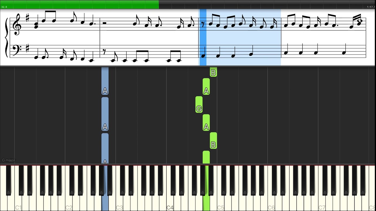 Oasis Stand By Me Easy Piano Tutorial YouTube