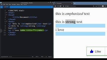 HTML Phrase tags and HTML comments (HTML Basics Part 4) 2020 latest