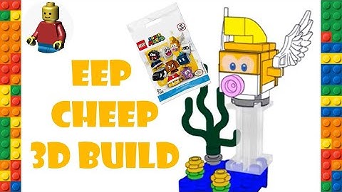 LEGO EEP CHEEP 3D BUILD INSTRUCTIONS (Super Mario Character Packs Series 1 71361)