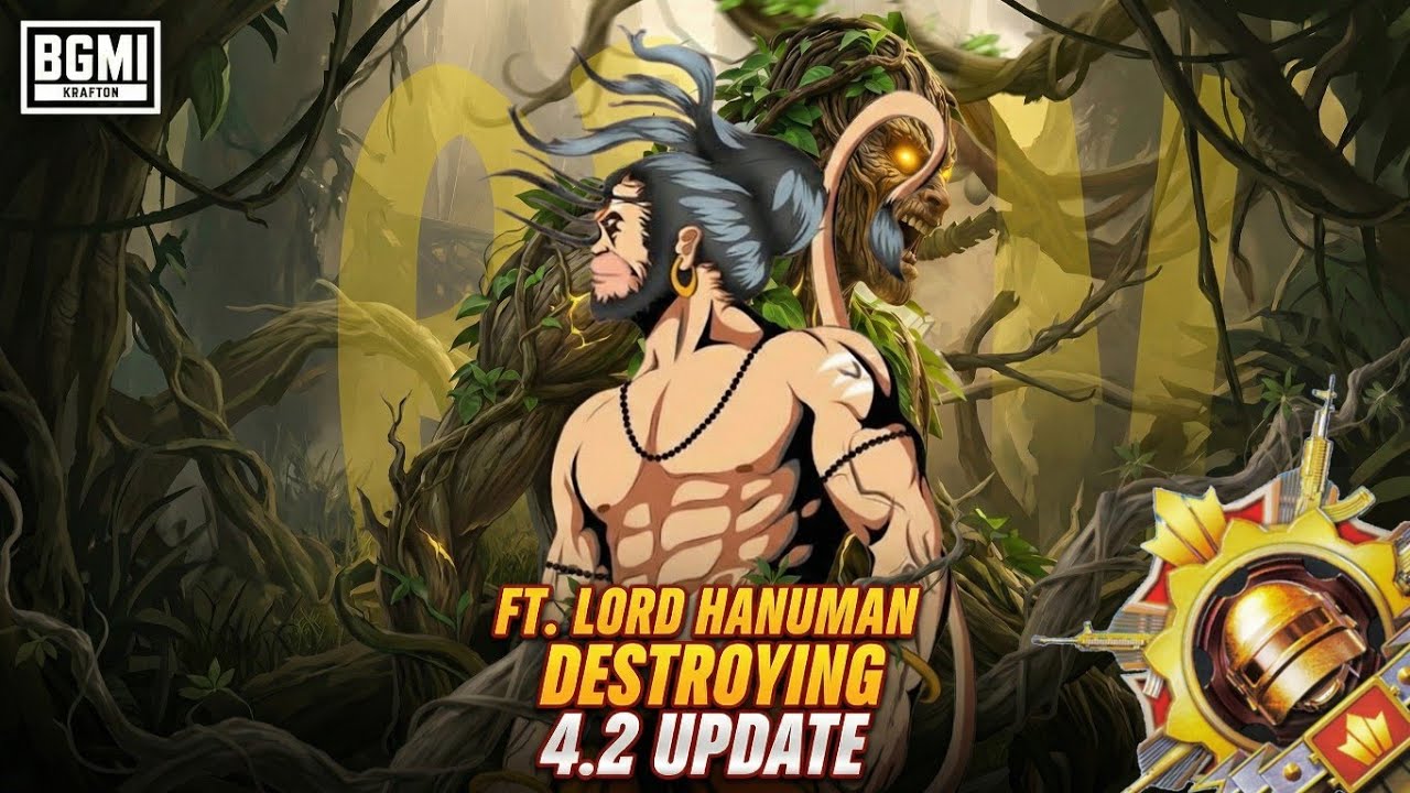 LORD HANUMAN DESTROYING LOBBIES IN BGMI | @ZeroHealGaming 