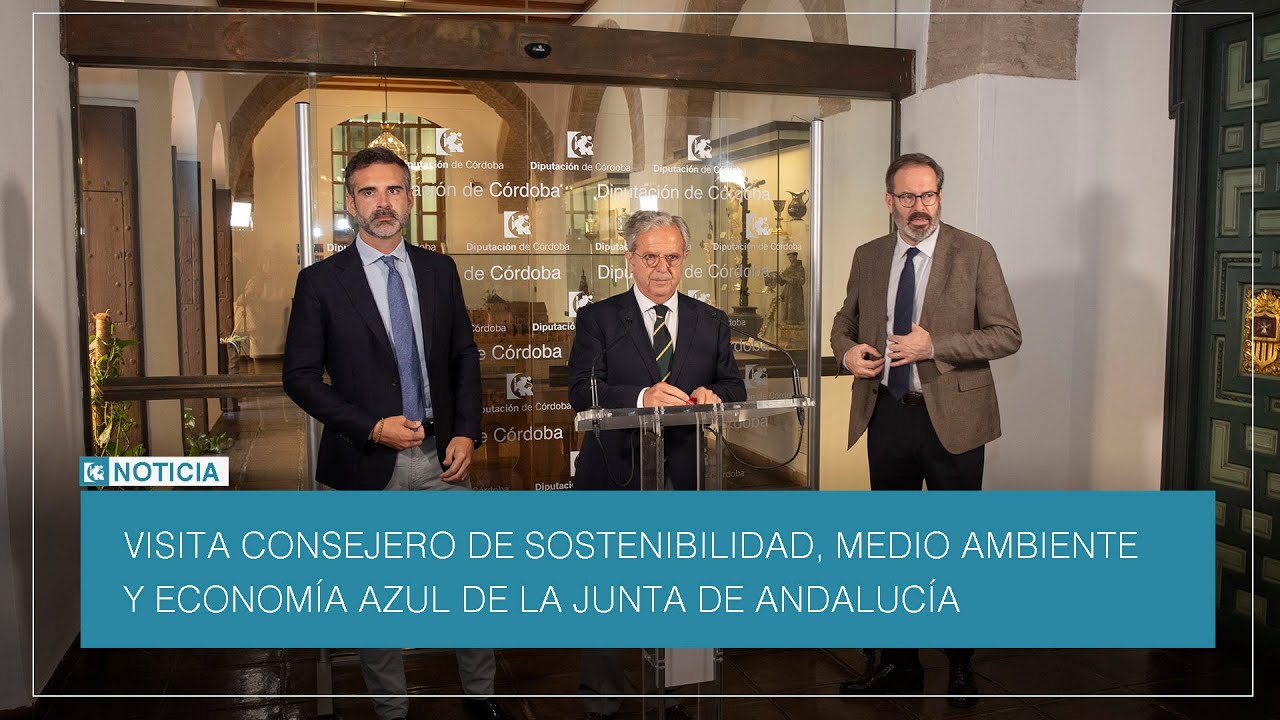 Visita consejero Sostenibilidad, Medio Ambiente y Economía Azul de la ...