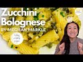Celebrity Recipe Review: Meghan Markle's Zucchini Bolognese Pasta