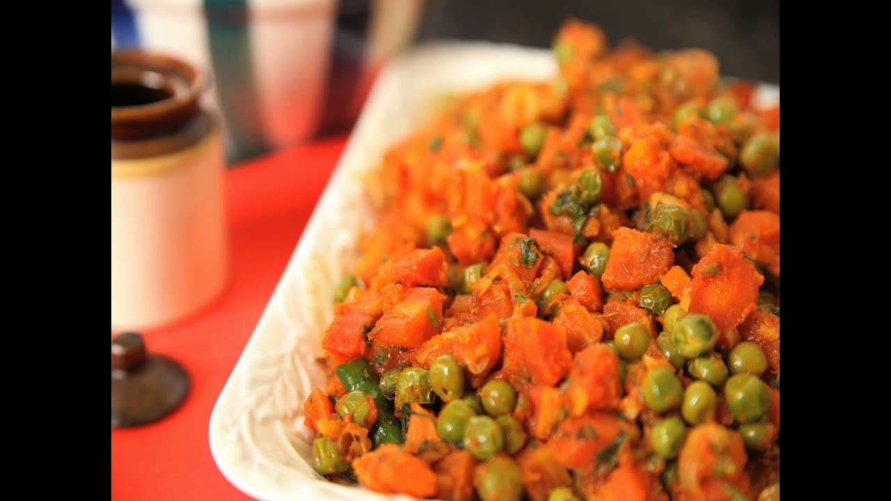 Carrots And Peas Sabzi (Vegetable) By Seema | India Food Network