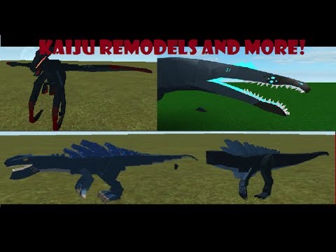 Roblox Dinosaur Simulator Kaiju And Other Dino Remodels Leaks Youtube - roblox dino sim black friday and albino remodel