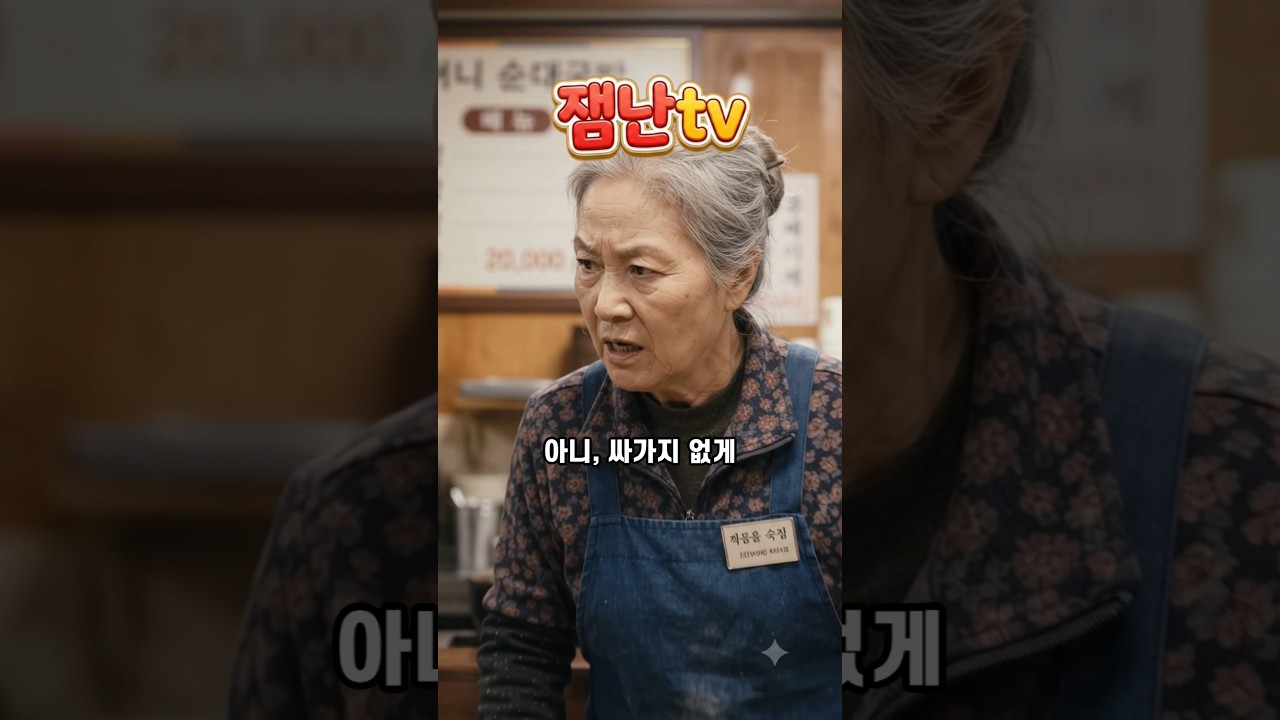 장유유서 찾던 반말 진상 손님 10초 만에 쭈구리 만드는 법 ㅋㅋㅋ #참교육 #사이다 #웃긴영상