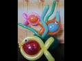 Balloon fish  decorative balloon fish  how to make balloon fish  balloon design idea