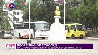 Final year SHS students return to school for second semester | Citi Newsroom