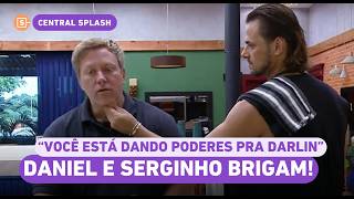 Serginho briga com Daniel por causa de Mônica Fonseca em A Fazenda; entenda a treta!