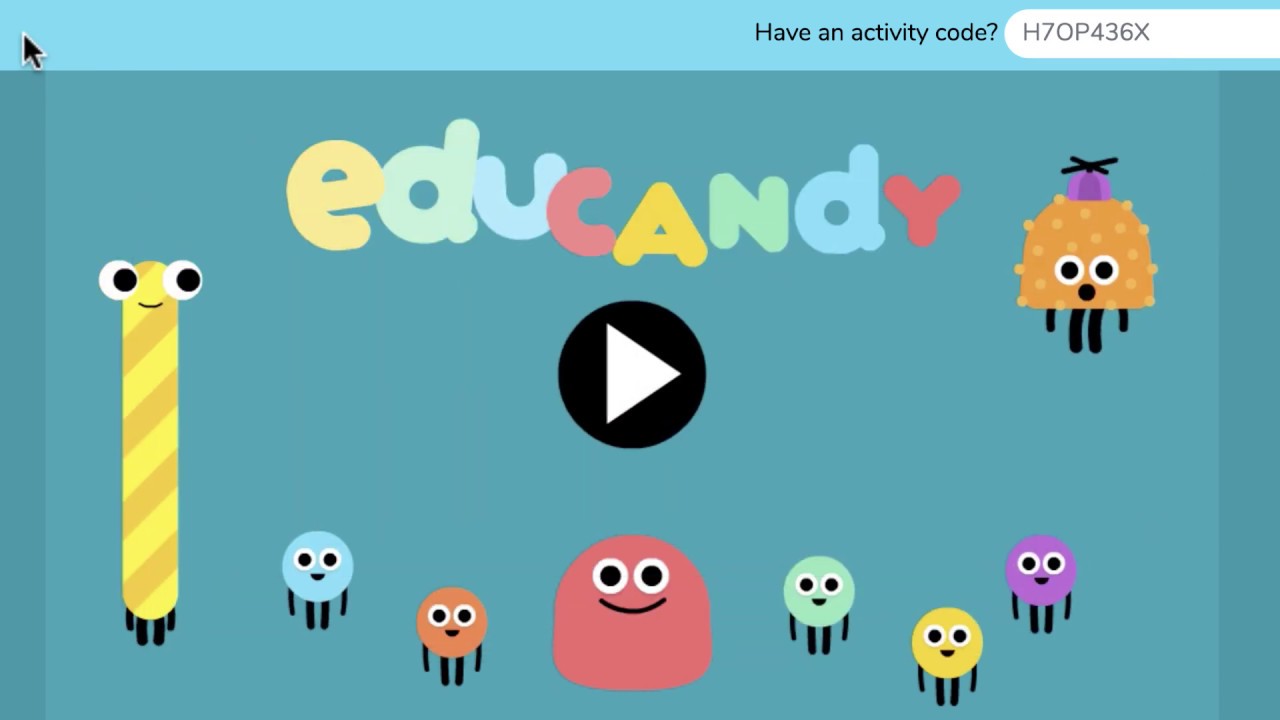 There are a number of different game types that can be created with Educandy. Some of the most popul