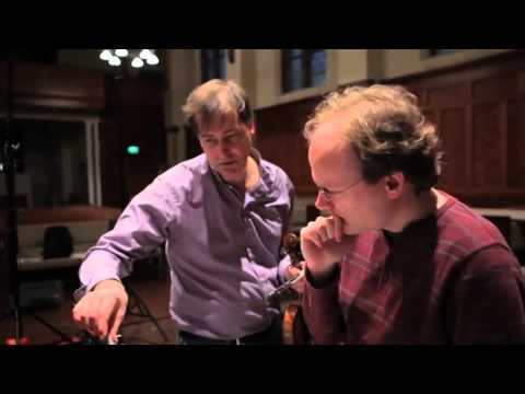 Behind the scenes at Philippe Graffin and Jelger Blanken's recording sessions