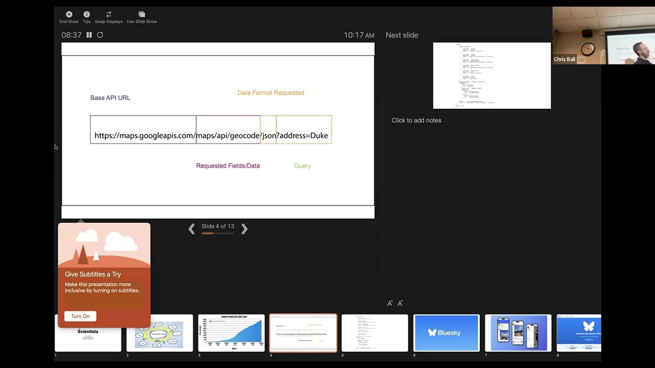 Intro to APIs for Computational Social Scientists