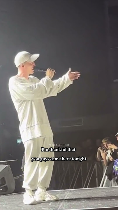 NF Reacts To Crowd Booing Him | Funny NF Moments 117