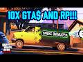 LIVE! GTA Online: INSANE X10 Money Grind | GTA 6 Poll in CHAT!