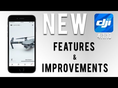 DJI GO 4 v4.1.10-새로운 기능 및 개선 사항