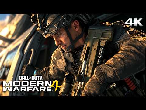 CALL OF DUTY: MODERN WARFARE 4 - PRICE VS GRAVES BOSS FIGHT 4K 60FPS Ultra HD