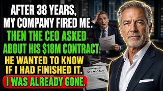 After 38 Years, My Company Fired Me—Then the CEO Asked Whether I Had Finished His $18 Million deal