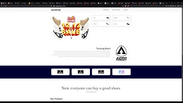 Perancangan Website Toko Sepatu Online: Aerostreet - Bootstrap (Kelompok 3 Universitas Pamulang)