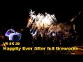 Disney in VR : Happily Ever After fireworks