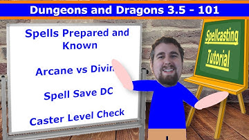 Spellcasting Tutorial (D&D 3.5 101)