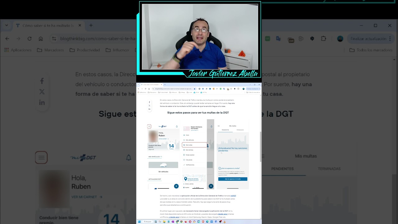 Como saber las multas de la DGT antes de que te lleguen por carta a tu casa