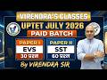 UPTET JULY 2026 BEST SST &amp; EVS PAID BATCH (सामाजिक विज्ञान) By Virendra's Classes  I Live 3 PM