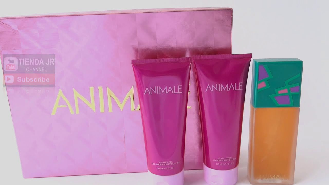 Estuche Para Dama Animale De Animale Perfume EDP 3 Pcs