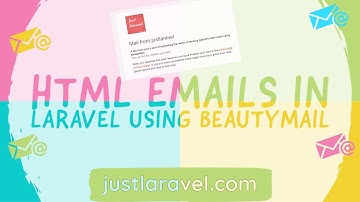 How to send beautiful HTML emails with Laravel using Beauty mail