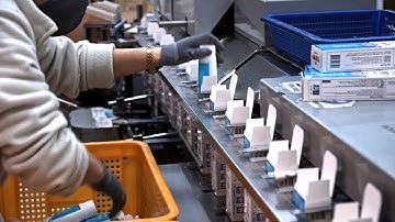Mass Production Process of Toothpaste | Toothpaste Factory