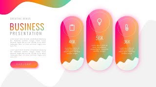3 Step Powerful Infographic Business Process PowerPoint Template Slide Design Wealth