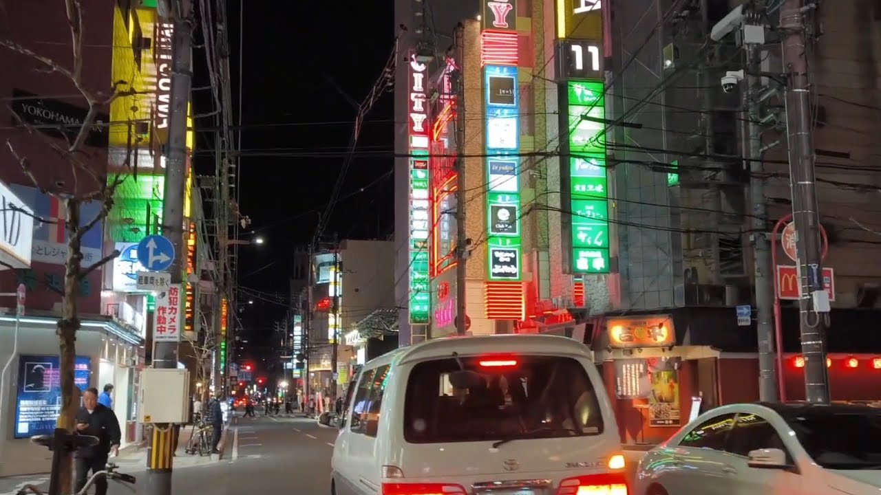 【街歩き】ここは松山！夜の二番町、一番町を歩いてみた！
