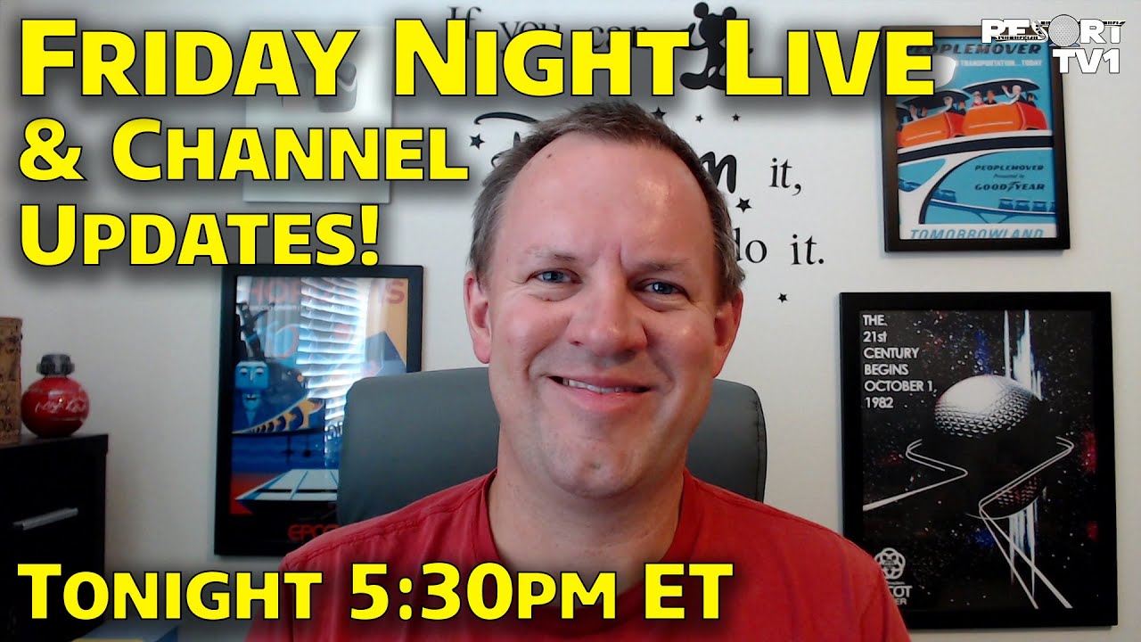 Friday Night Live Stream Announcement & Channel Updates - 7-9-21