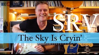 The Sky Is Crying - Stevie Ray Vaughan Guitar Solo