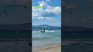 Tarifa. paraíso del Surf 🏄🐟 #tarifa #cadiz #andalucia #kitesurf