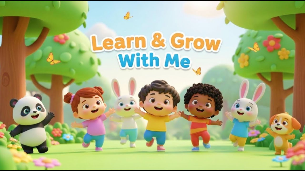 Kids Education Song 🎵 Learning with Fun | 3D Cartoon Animation | Tottobee