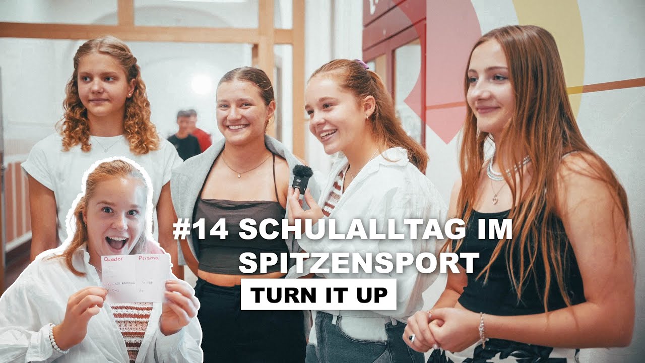 #Folge 14  Schulalltag im Spitzensport | Turn it up - Unser Weg an die Weltspitze